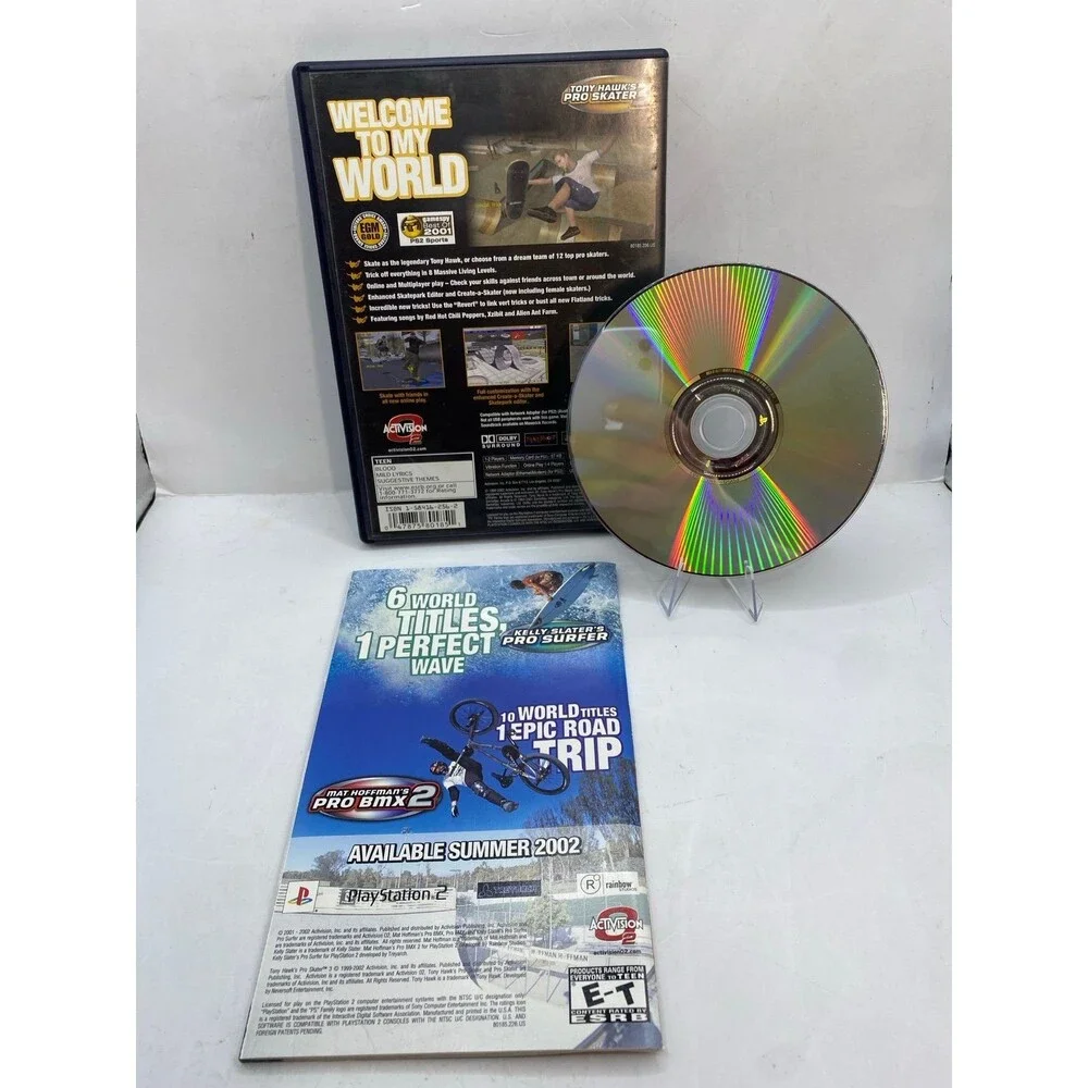 Tony Hawk's Pro Skater 3 Playstation 2 PS2 Game CIB Greatest Hits